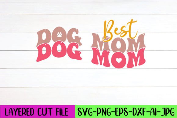 A Designer's Look at the Best Dog Mom Retro SVG