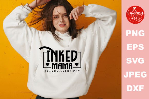 A Designer's Take on the Inked Mama Embroidery File