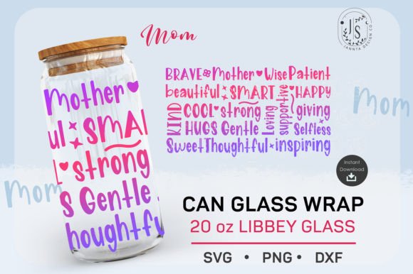 A Designer's Take on the Mother's Day Can Glass Wrap