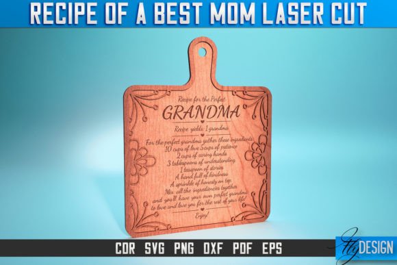 Recipe of a Best Mom: A Design Review for Embroidery