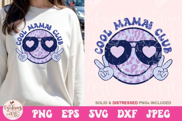 The Joyful Simplicity of the Cool Mamas Club Smile Face SVG